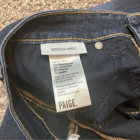 Paige Verdugo Ankle Jeans - Picture 8 of 9